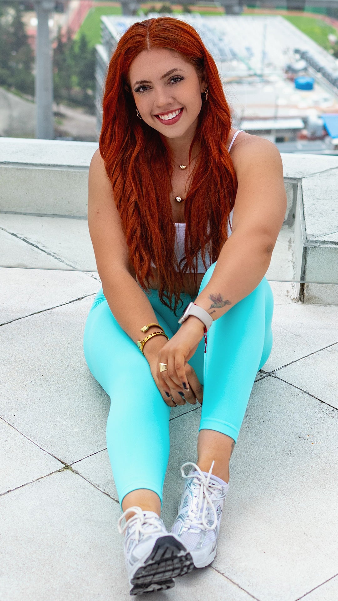 Leggings Seamless Squat Proof 10 Mint