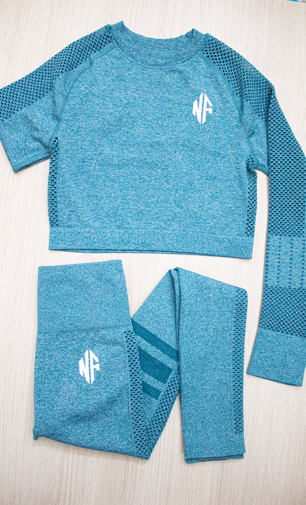 Seamless Ventilated Set Olive